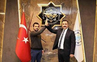 ÇAK mobil uygulamasına Rektör Kalan’dan destek