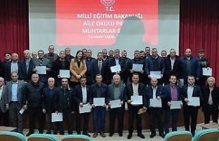 Çan’da muhtarlara eğitim