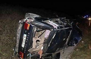 Cenazeye giderken kaza yaptılar: Aynı aileden 2...