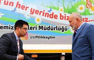 Çiftlikköy sokakları artık lavanta kokacak