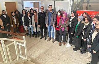 Çıldır MYO öğrencileri uygulamalı ders etkinliğine...