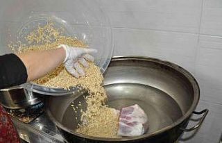 Çine’de keşkek günleri başladı