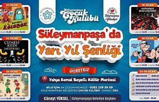 Çocuklara yarıyıl şenliği