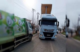 Çöp toplayan belediye çalışanı ölümden döndü