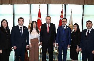 Cumhurbaşkanı Erdoğan Yeni Azerbaycan Partisi Gençler...