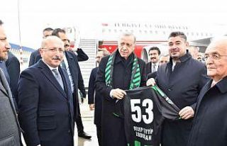 Cumhurbaşkanı Recep Tayyip Erdoğan’a Denizlispor...