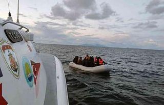 Datça’da 47 düzensiz göçmen kurtarıldı