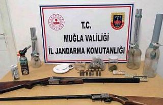 Datça’da uyuşturucu operasyonu