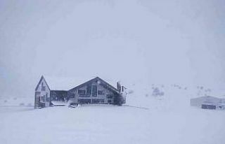 Denizli’nin yüksek kesimlerinde kar kalınlığı...