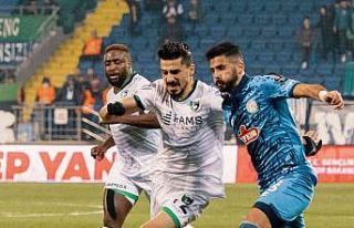 Denizlispor deplasmandan eli boş dönüyor
