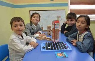 Dereyalak İlkokulu Köy Yaşam Merkezi etkinlik sınıfı...