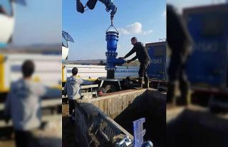 DİSKİ isale hattında bakım onarım çalışmalarını...