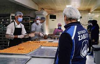 Diyarbakır Büyükşehir Belediyesinden tatlı imalathanelerine...