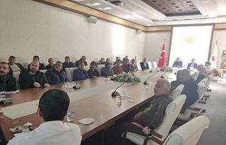 Diyarbakır’da TARSİM bilgilendirme toplantısı...