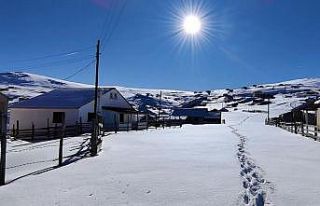 Doğu Karadeniz yaylaları kar altında