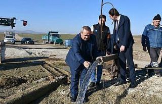 DSİ İscehisar’da sondaj kuyusu açtı