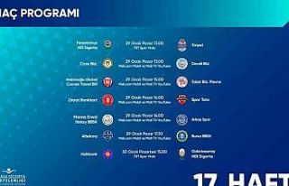Efeler Ligi’nde 17. hafta heyecanı
