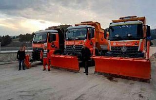 Ekipler karla mücadeleye hazır