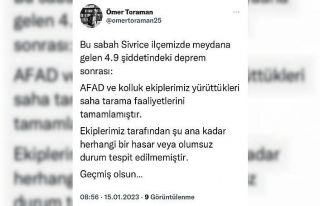 Elazığ Valisi Toraman, “Saha tarama faaliyetlerini...
