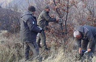 Elazığ’da fotokapanların bakımları yapıldı