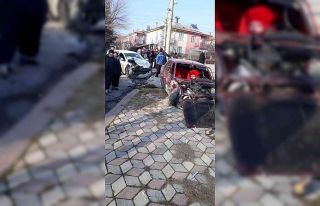 Elazığ’da trafik kazası:2 yaralı