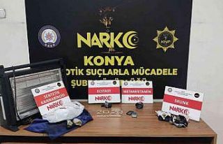 Elektrikli ısıtıcının içinde uyuşturucu ele...