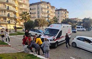 Elektrikli sobadan çıkan yangında bir ev küle...