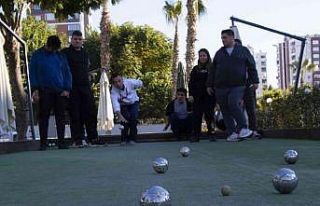 Engelsiz Yaşam Parkında ’Bocce’ dersleri başladı