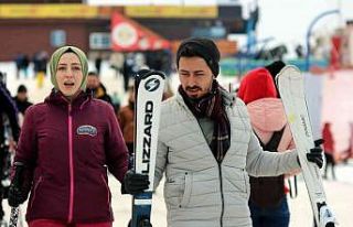 Erciyes’e turist akını