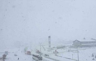 Erciyes’te kar sevinci