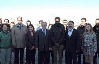 ERÜ Rektörü Altun, ERÜTAM’ı ziyaret etti