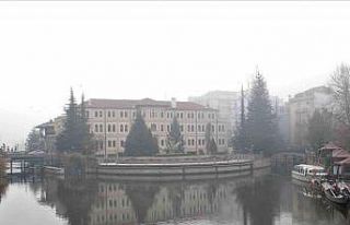 Eskişehir’de sis kartpostallık görüntüler oluşturdu