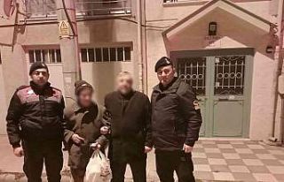 Evinden uzaklaşan zihinsel engelli şahıs abisine...