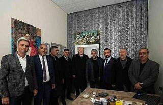 Fadıloğlu ile Koçer, esnafı projeleri inceledi