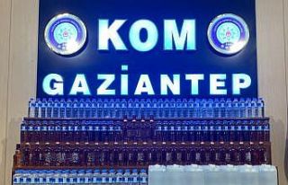 Gaziantep’te sahte alkol operasyonu: 2 gözaltı
