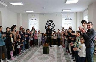 Gençlik meclisinden çocuklara eğitim kampı