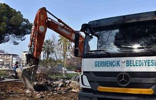 Germencik Şehit Cafer Sokak’ın çehresi değişiyor