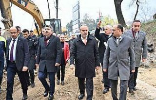 Gökdere daha güvenli ve estetik hale geliyor