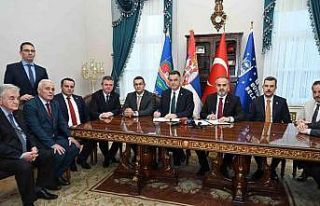 Gönül kardeşliği resmiyet kazandı