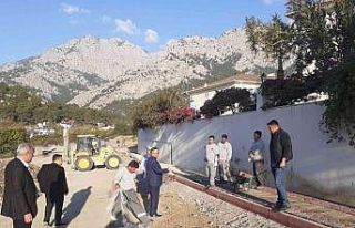 Göynük Mahallesi’nde alt yapı çalışmaları...