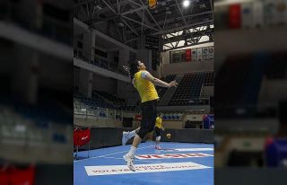 Göztepe Voleybol, Muratpaşa Bld. maçının hazırlıklarını...