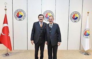 GSO’dan TOBB Başkanı Hisarcıklıoğlu’na ziyaret