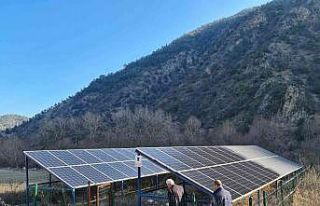 Güneş Enerjili İçme Suyu Tesisi sayesinde günlük...
