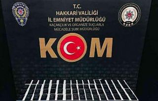Hakkari’de 230 adet cep telefonu ele geçirildi