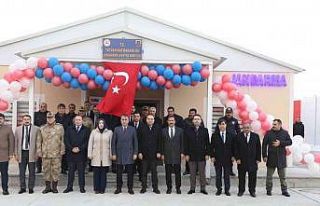 Hastane bahçesinde jandarma asayiş noktası açıldı