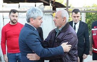 Hatay Valisi Doğan’dan, şehit ailesine taziye...