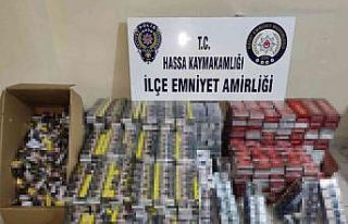 Hatay’da 3 bin 750 paket gümrük kaçağı sigara...