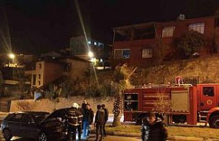 Hatay’da otomobil yangını