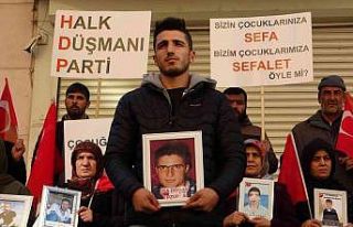 HDP önünde evlat nöbeti tutan aile sayısı 350...