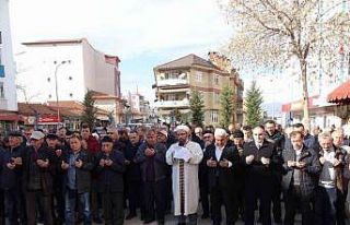 Hisarcık’ta yağmur duası yapıldı